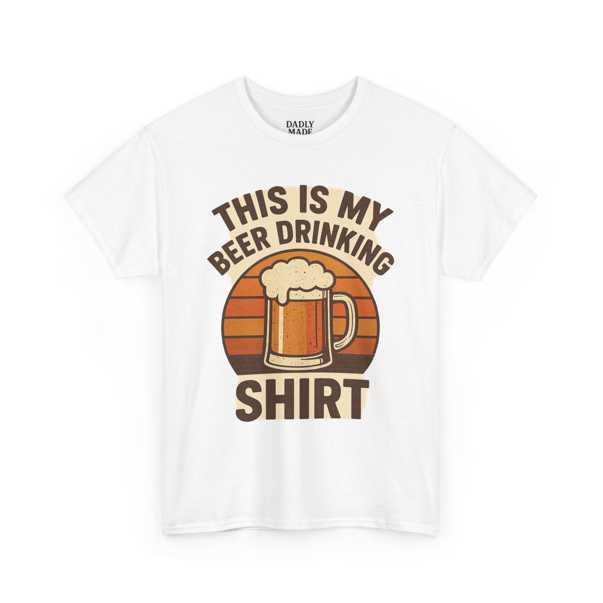 Beer Drinking Shirt — Retro Beer Mug Tee