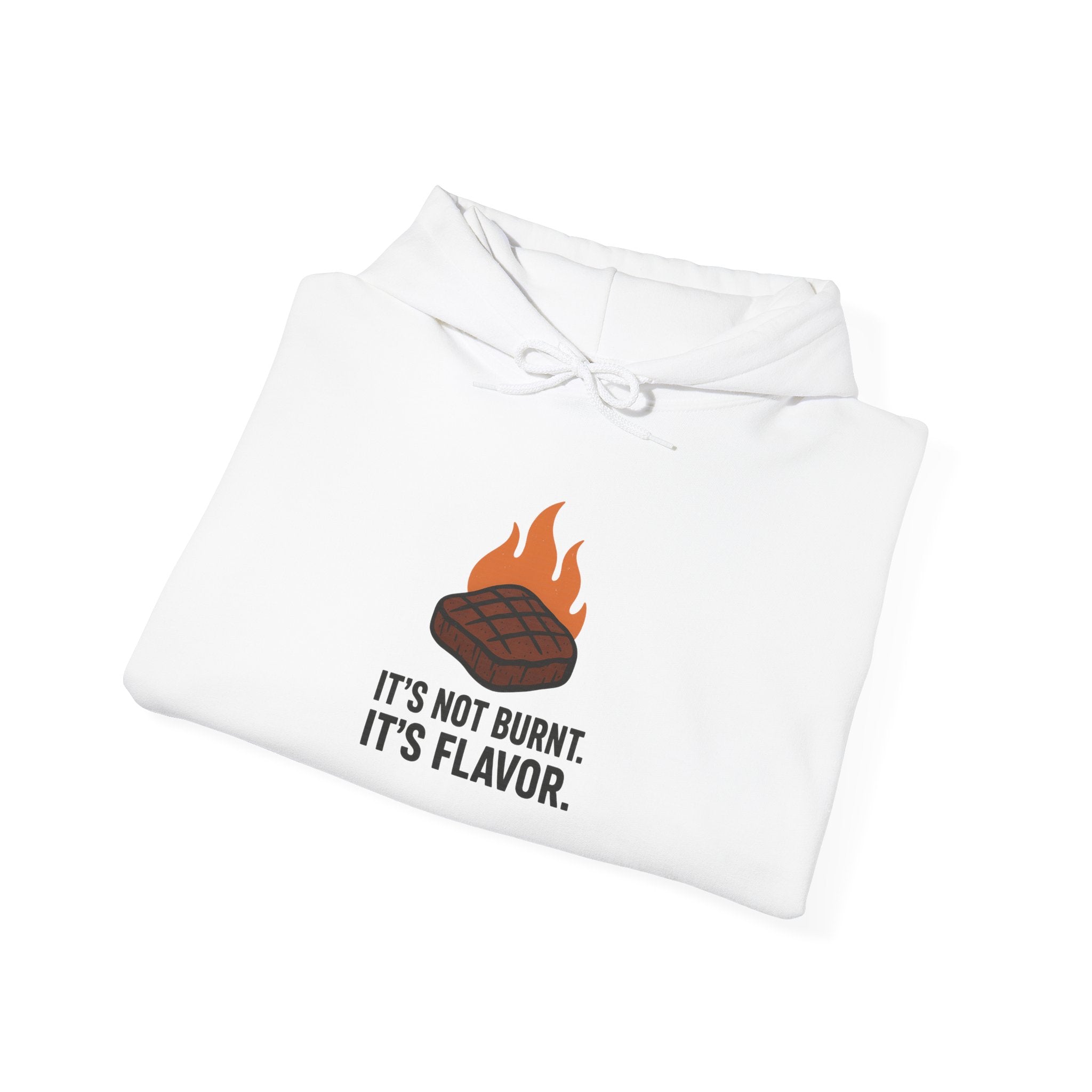 Grill Master Hoodie — "It's Not Burnt. It's Flavor." BBQ Pullover