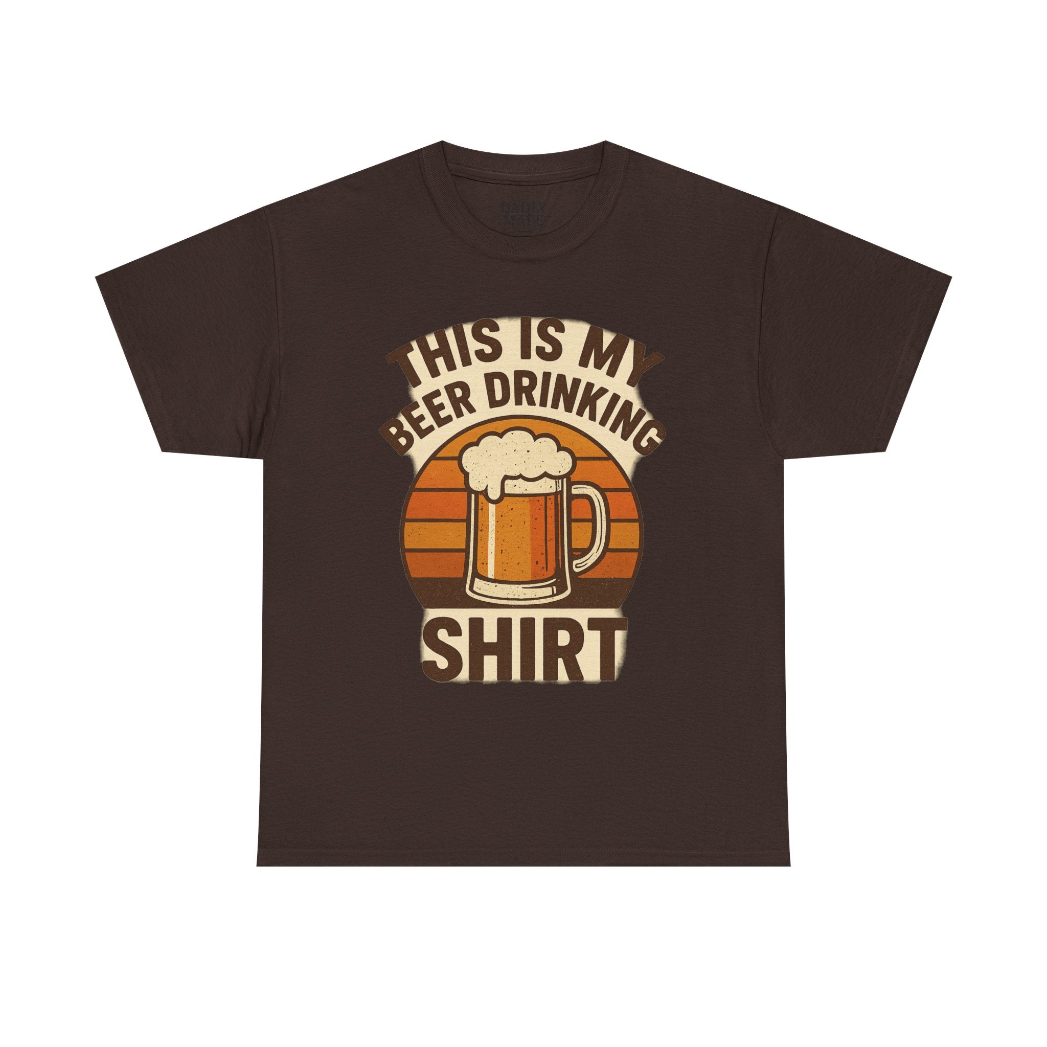 Beer Drinking Shirt — Retro Beer Mug Tee