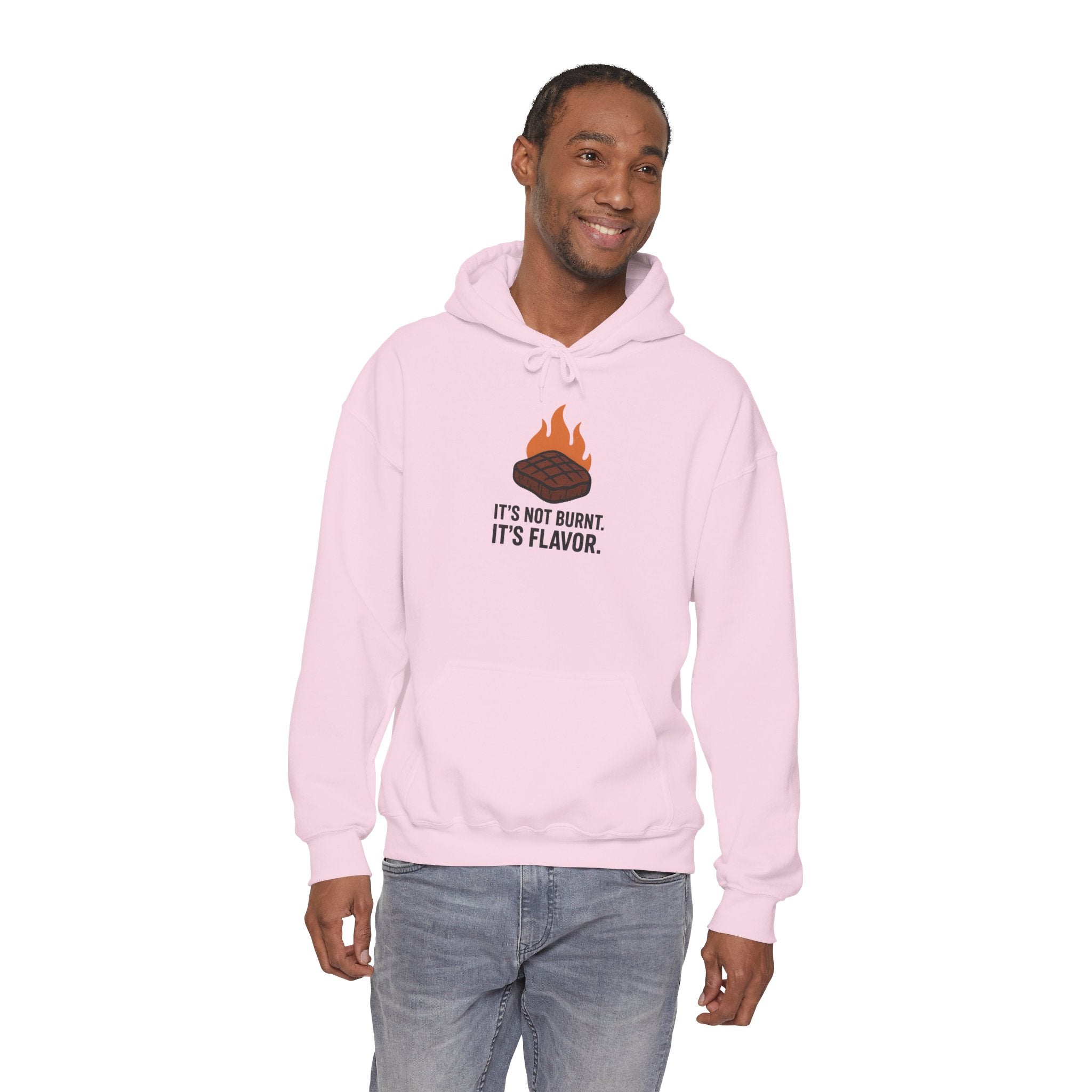 Grill Master Hoodie — "It's Not Burnt. It's Flavor." BBQ Pullover